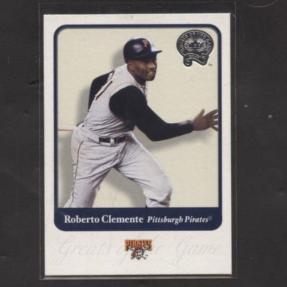 2001 GREATS OF THE GAME ROBERTO CLEMENTE PITTSBURGH PIRATES